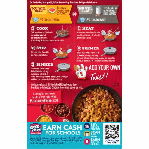 Hamburger Helper™ Chili Macaroni Perspective: right