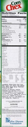 Corn Chex Cereal Perspective: right