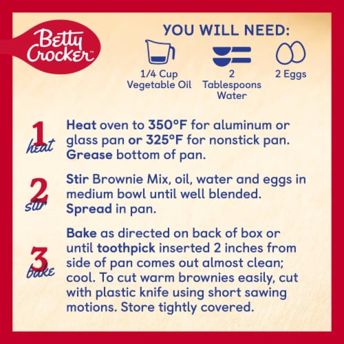 Betty Crocker™ Gluten Free Chocolate Brownie Mix Perspective: right