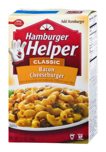 Hamburger Helper Classic Bacon Cheeseburger Perspective: right