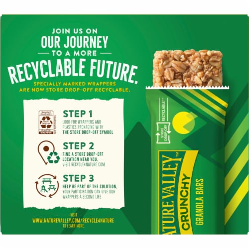 Nature Valley™ Crunchy Pecan Crunch Granola Bars Perspective: right