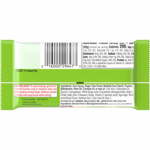 Gushers Sour Berry Fruit Flavored Snacks Perspective: right