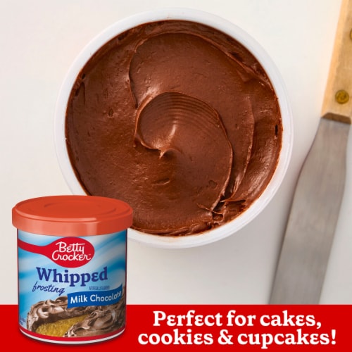 Betty Crocker™ Gluten Free Whipped Milk Chocolate Frosting Perspective: right