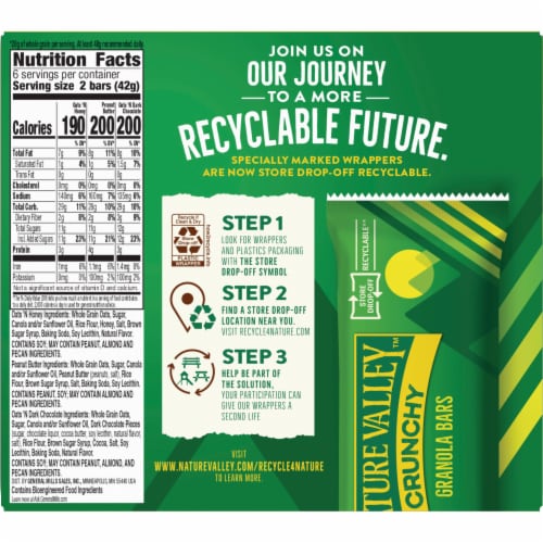 Nature Valley Crunchy Granola Bars Variety Pack Perspective: right