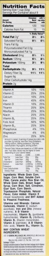 General Mills Cinnamon Burst Cheerios Cereal Perspective: right