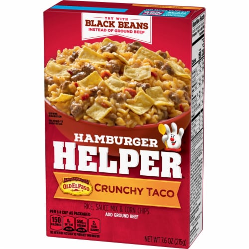 Hamburger Helper™ Crunchy Taco Perspective: right