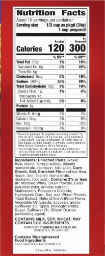 Hamburger Helper Beef Pasta & Sauce Mix Twin Pack Perspective: right