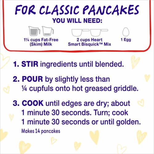 Betty Crocker™ Bisquick™ Heart Smart™ Pancake and Baking Mix Perspective: right