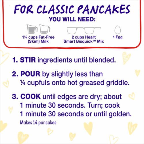 Betty Crocker Heart Smart Bisquick Pancake and Baking Mix Perspective: right