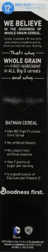 General Mills Batman Chocolate Strawberry Cereal Perspective: right