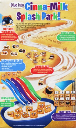 General Mills Cinnamon Toast Crunch Family Size Cereal Perspective: right