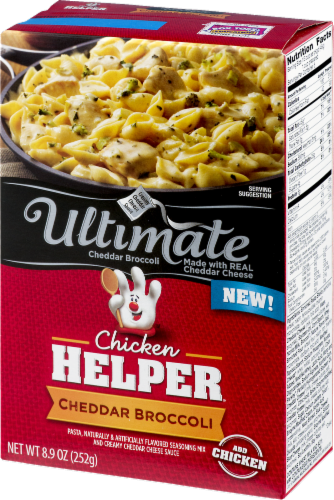 Chicken Helper Ultimate Cheddar Broccoli Perspective: right