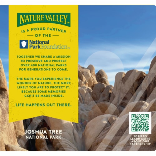 Nature Valley Whole Grain - Trail Mix Chewy Fruit and Nut Granola Bars Sweet Salty Lunch Box Snacks Perspective: right