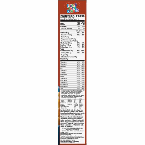 General Mills French Toast Crunch Cereal Perspective: right
