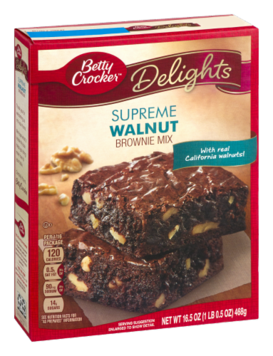Betty Crocker Hershey's Walnut Brownie Mix Perspective: right