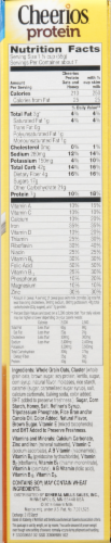 General Mills Cheerios Protein Oats & Honey Large Size Cereal Perspective: right