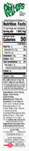 Fruit Roll-Ups™ Peel 'N Build™ Flavor Mixers Fruit Snack Rolls Perspective: right