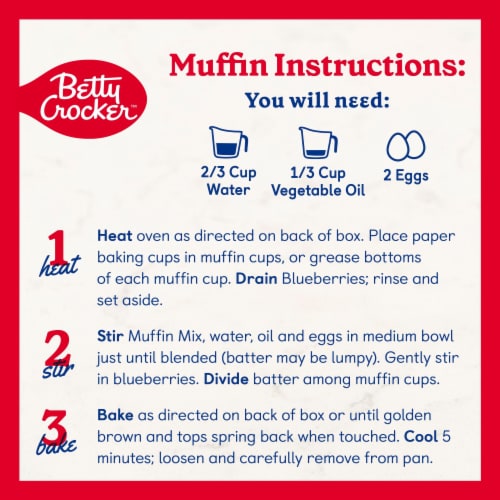 Betty Crocker™ Wild Blueberry Muffin and Quick Bread Mix Perspective: right