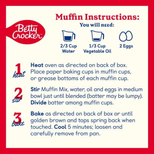 Betty Crocker™ Chocolate Chip Muffin and Quick Bread Mix Perspective: right