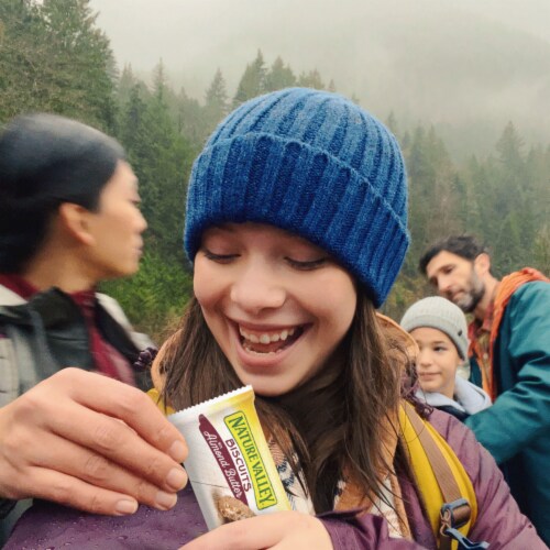 Nature Valley Cinnamon Almond Butter Biscuit Snack Cookies Perspective: right