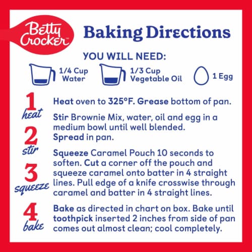 Betty Crocker™ Delights Salted Caramel Brownie Mix Perspective: right