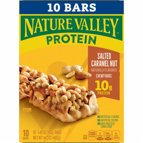 Nature Valley Salted Caramel Granola bars Perspective: right