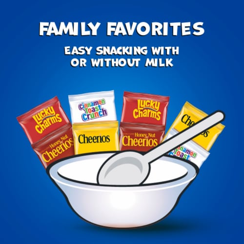 General Mills Cereal Family Variety Pack Single Serve Cup 1.8 oz