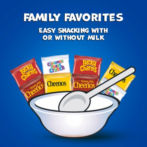 General Mills Cereal Variety Pack Perspective: right
