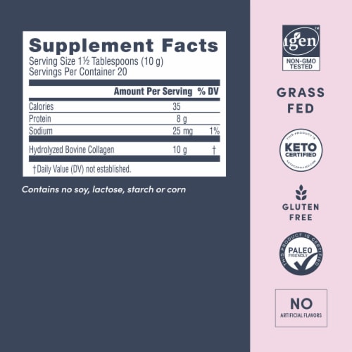 NeoCell Super Collagen Peptides Unflavored Powder Perspective: right