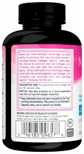 NeoCell Joint Complex With Collagen Type 2 and Hyaluronic Acid Capsules Perspective: right