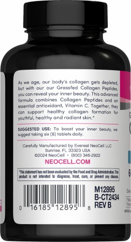 Neocell Super Collagen + Vitamin C 120 Tablets Perspective: right