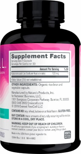 NeoCell Hyaluronic Acid Double Strength Perspective: right