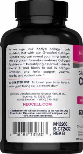 Neocell Super Collagen + Vitamin C & Biotin 180 Tablets Perspective: right