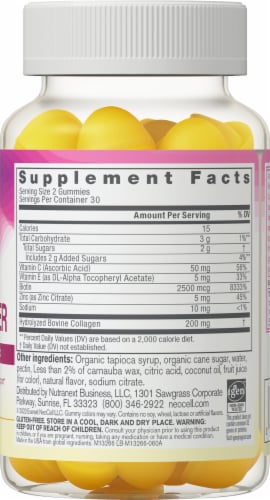 NeoCell® Hair Skin & Nails Beauty Gummy Vitamins Perspective: right