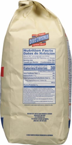Dixie Crystals® Granulated Extra Fine Sugar Perspective: right