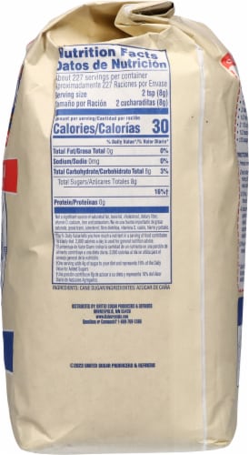 Dixie Crystals Granulated Extra Fine Sugar Perspective: right