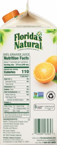 Florida's Natural Some Pulp Orange Juice Perspective: right