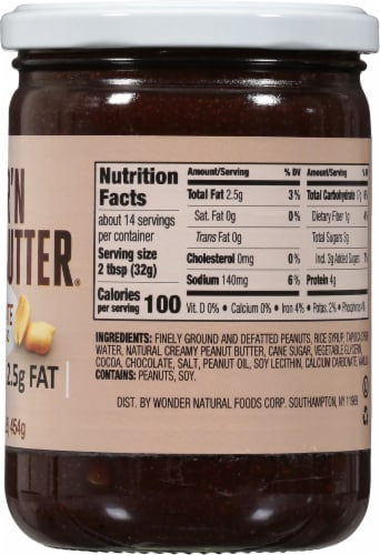 Better'n Peanut Butter Chocolate Spread Perspective: right