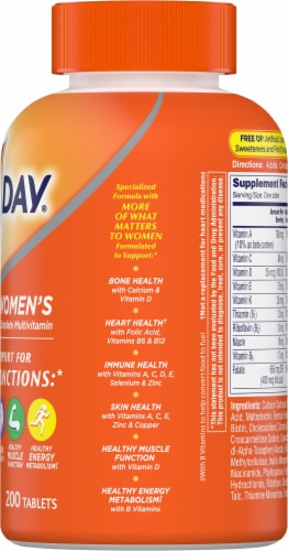 One A Day® Women's Formula Multivitamin Tablets Perspective: right