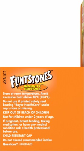 Flintstones™ Chewable Kids Vitamin Plus Immunity Support with Vitamins A C E & Zinc Perspective: right