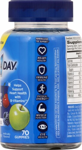 One A Day® Men's VitaCraves® Adult Multivitamin Gummies Perspective: right