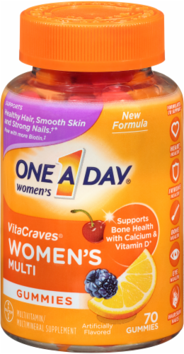 One A Day Women's Vita Crave Gummies Perspective: right