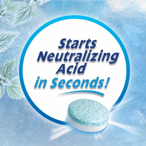 Alka-Seltzer® Cool Mint Extra Strength Cool Action Heartburn Relief Gum Perspective: right