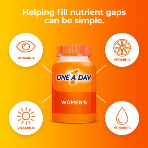 One A Day® Women's Complete Multivitamin Tablets Perspective: right
