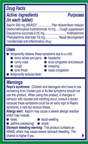 Alka-Seltzer® Plus Lemon Severe Night Cold Medicine PowerFast Fizz™ Effervescent Tablets Perspective: right