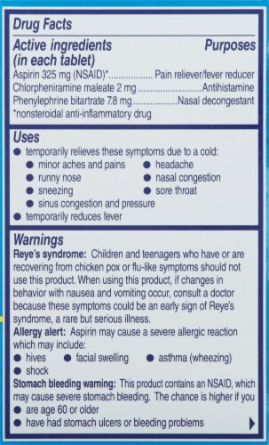 Alka-Seltzer Plus® PowerFast Fizz Severe Cold Effervescent Tablets Perspective: right