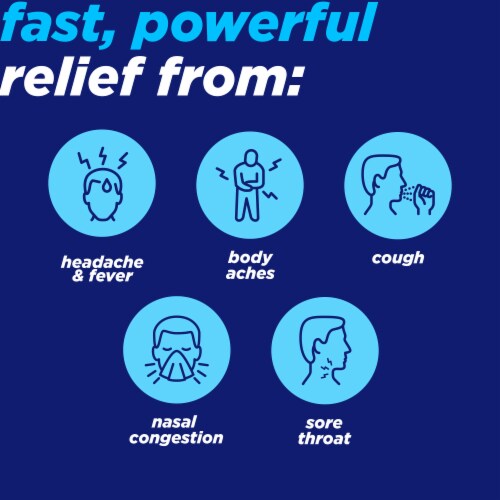 Alka-Seltzer Plus® Severe Cold Powerfast Fizz™ Night Lemon Flavored Effervescent Tablets Perspective: right
