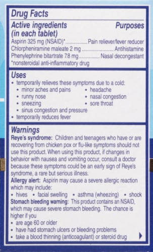Alka-Seltzer Plus® Powerfast Fizz™ Severe Cold Tablets Perspective: right