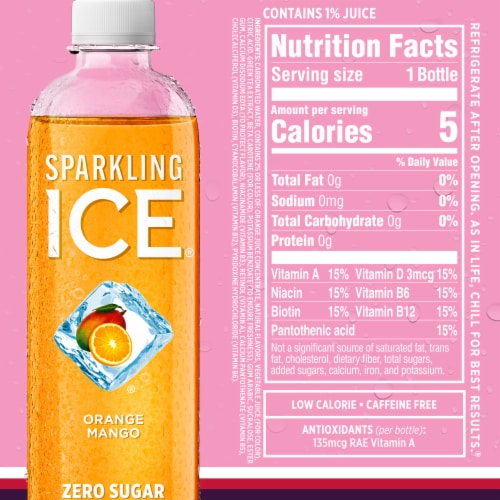Sparkling Ice Zero Sugar Sparkling Water Variety Pack Perspective: right