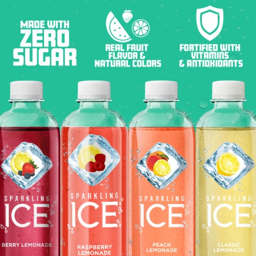 Sparkling Ice Lemonade Variety Pack Perspective: right